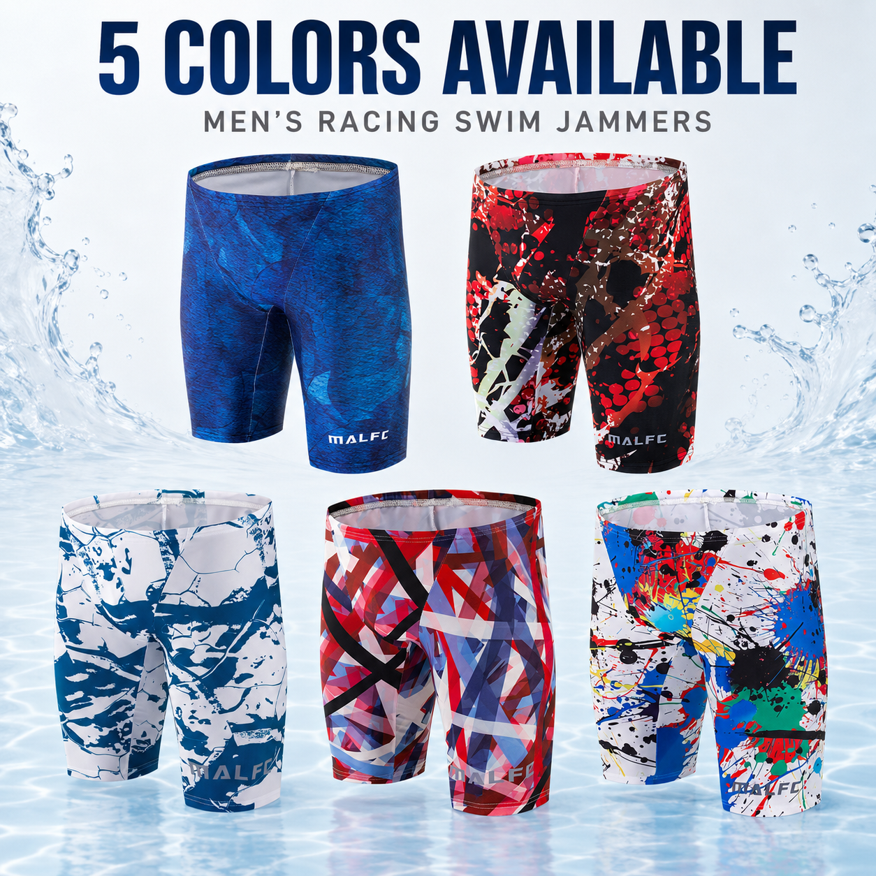 Traje de Baño MALFC para Hombr - Swim Trunk Quick Dry reseña y precio