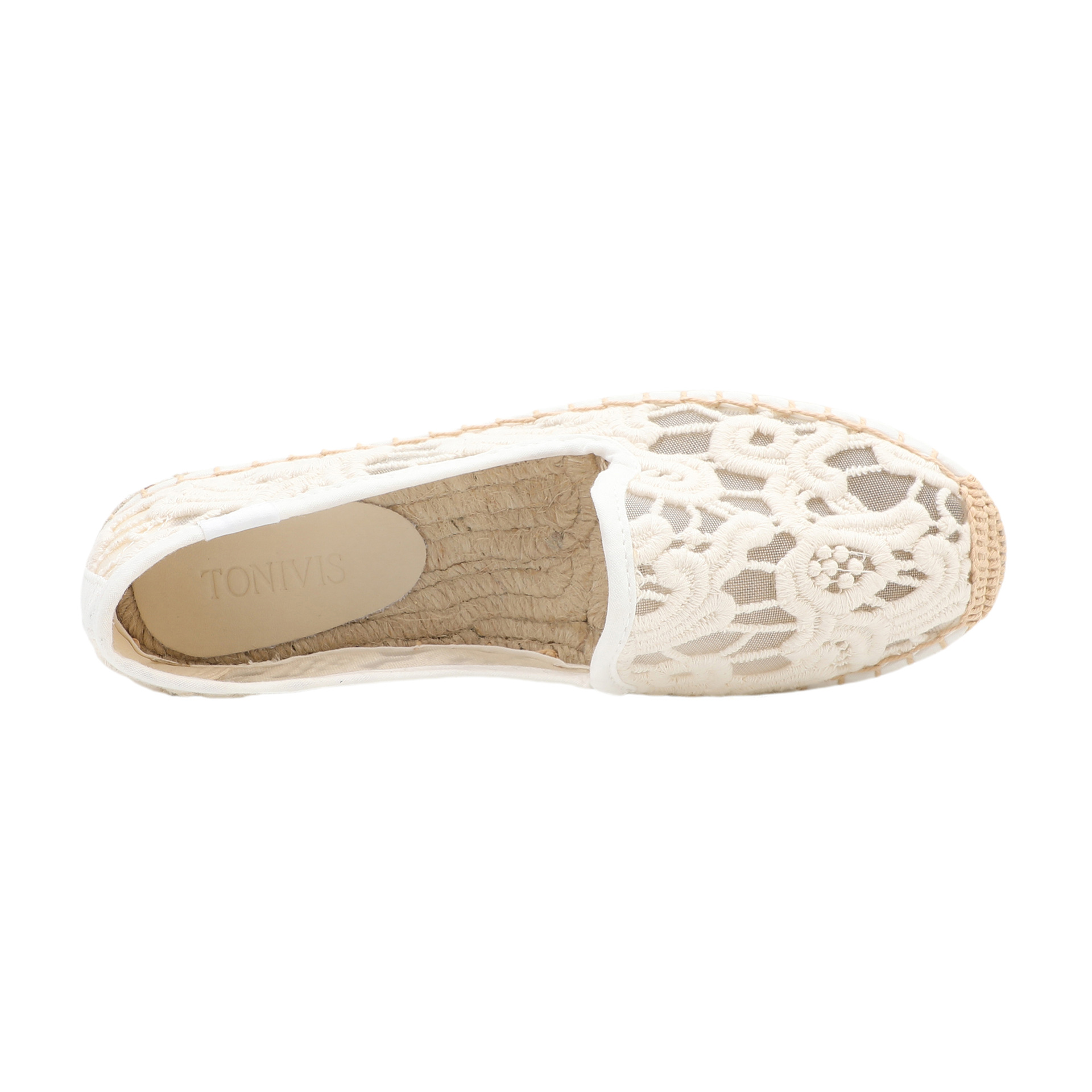 Alpargatas de encaje para muje - Espadrille Slip On reseña y precio