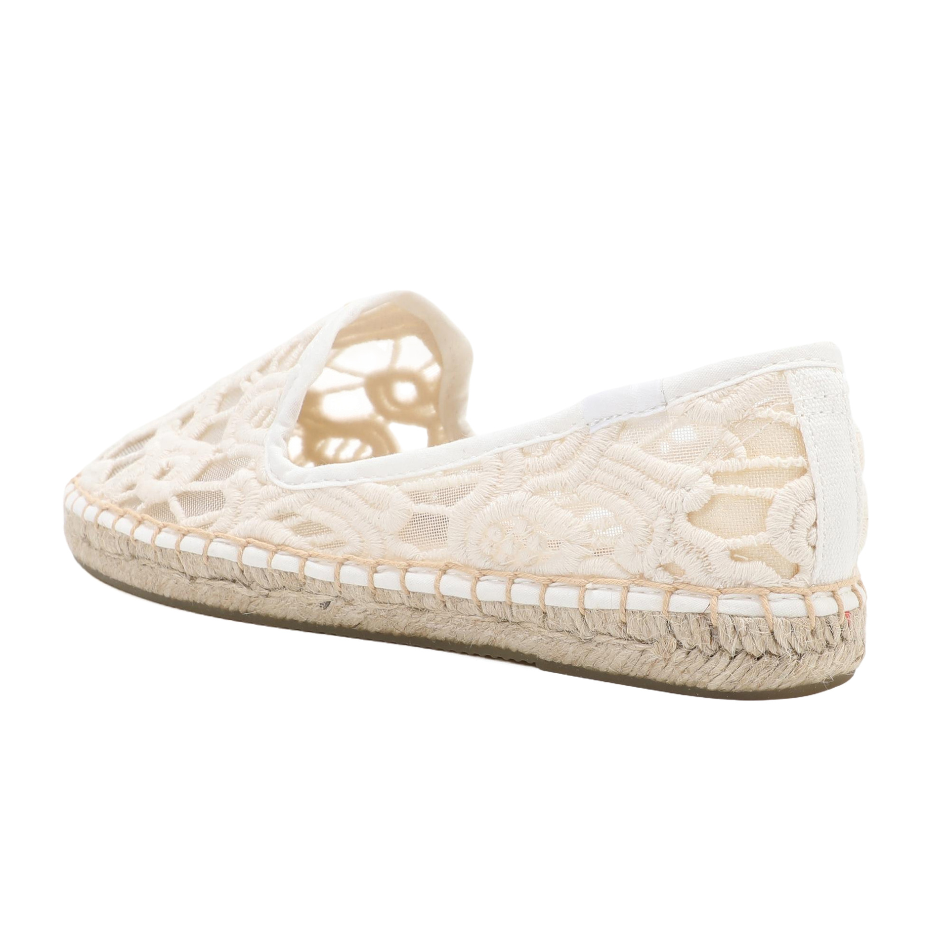 Alpargatas de encaje para muje - Espadrille Slip On reseña y precio