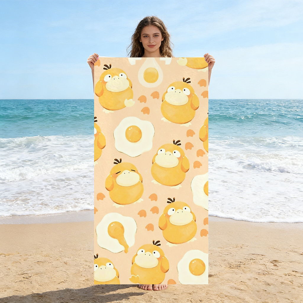 Toalla de playa P-Pokémon Psyd - Beach Towel Large reseña y precio