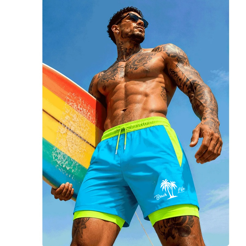 Pantalones cortos de playa lig - Trunks Board Surf reseña y precio