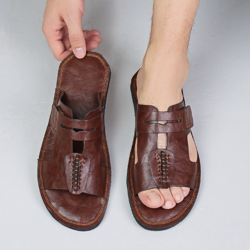 Sandalias de Cuero Premium de  - Flip Flop Leather Men reseña y precio