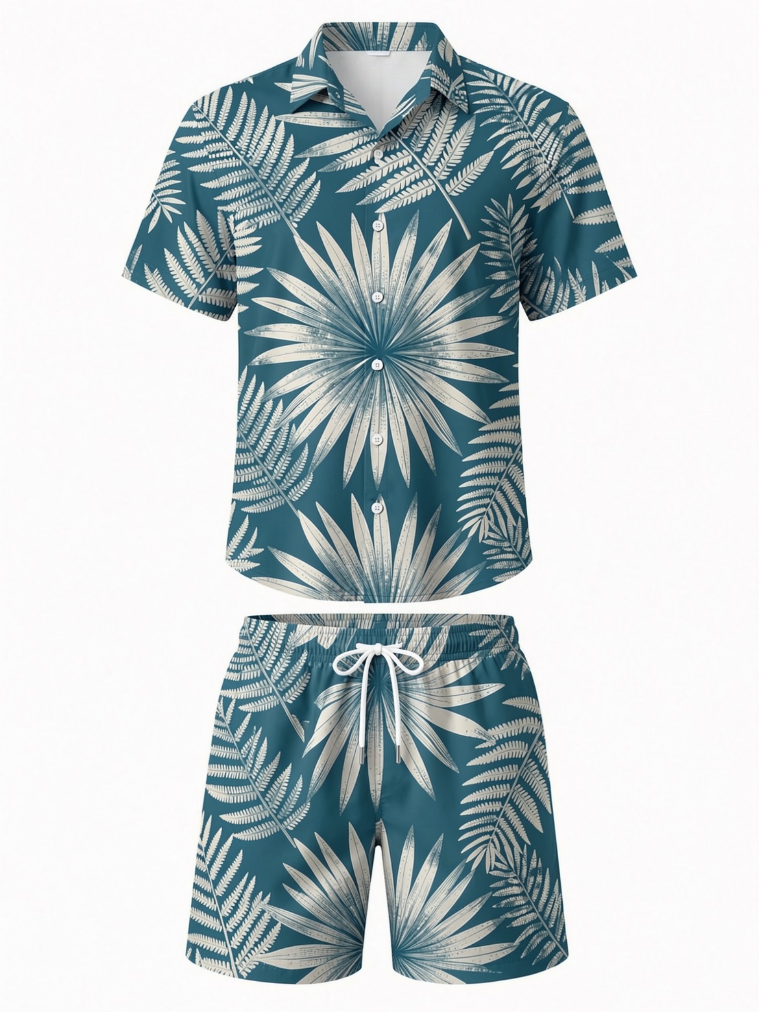 Conjunto de Camisa de Manga Co - Resort Shirt Floral reseña y precio