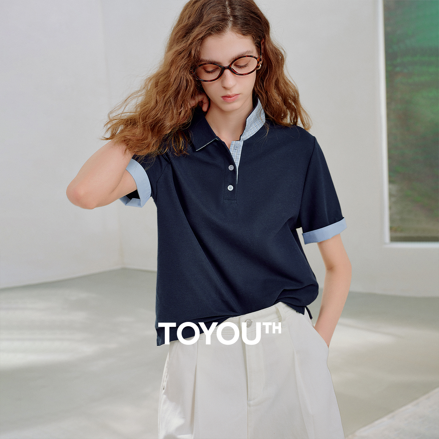 Camiseta Polo para Mujer TOYOU - Polo Shirt Pique reseña y precio