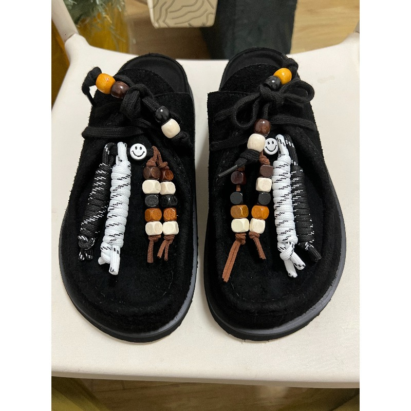 Zuecos de cuero de vaca para h - Flip Flop Leather Men reseña y precio