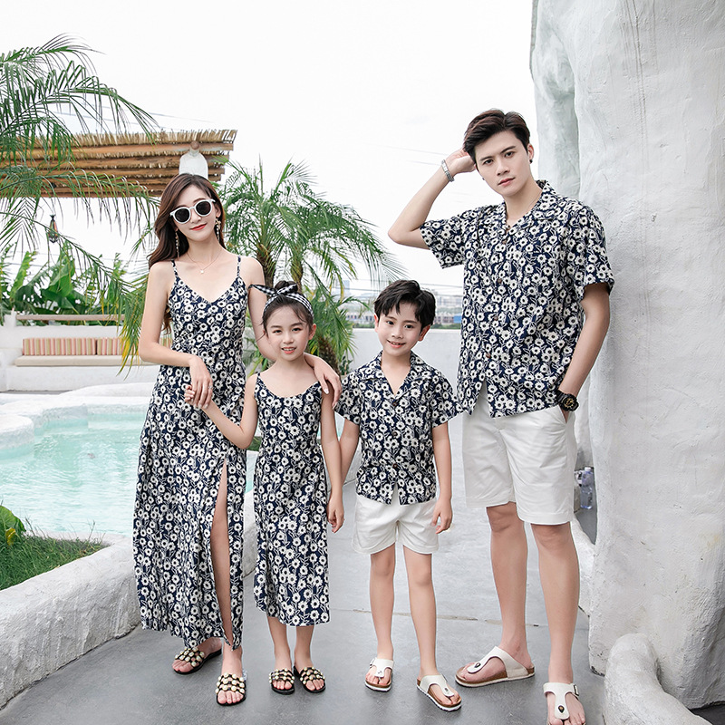 Conjunto familiar a juego: Ves - Resort Shirt Floral reseña y precio