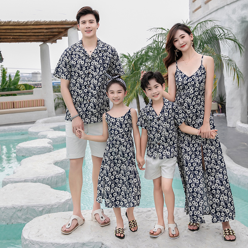 Conjunto familiar a juego: Ves - Resort Shirt Floral reseña y precio