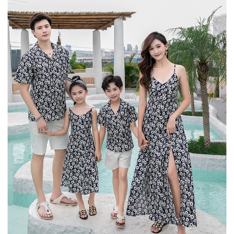 Conjunto familiar a juego: Ves - Resort Shirt Floral reseña y precio
