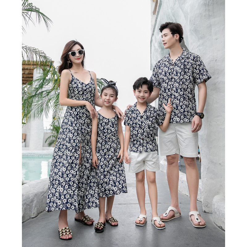 Conjunto familiar a juego: Ves - Resort Shirt Floral reseña y precio