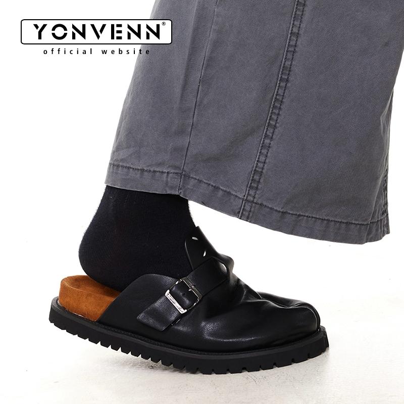 Nuevos zapatos Tabi, zapatilla - Flip Flop Leather Men reseña y precio