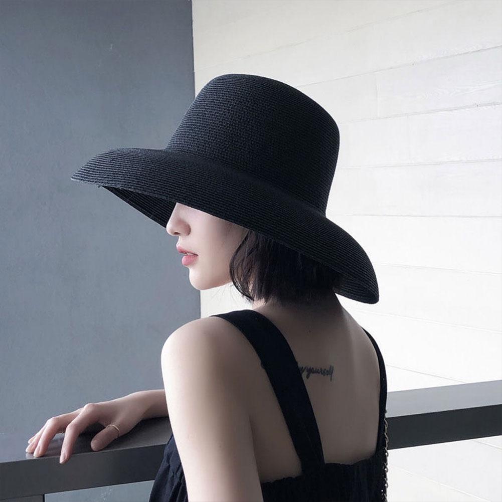 Sombrero de paja de ala ancha  - Bucket Hat Straw reseña y precio