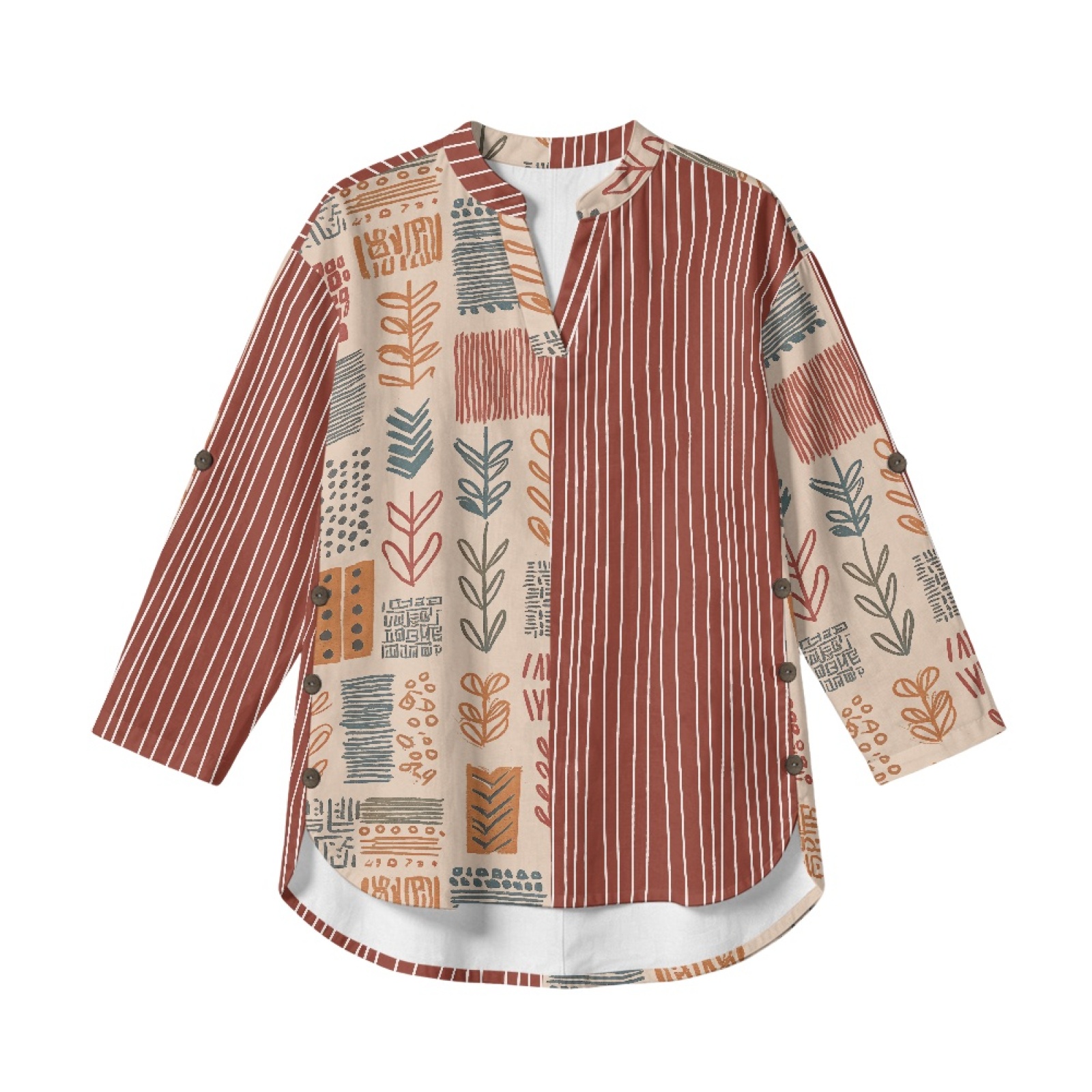 INSTANTARTS Camisa de lino con - Linen Shirt Breathable reseña y precio