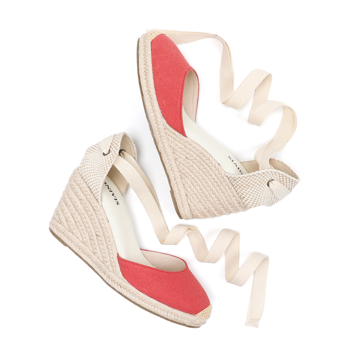 Alpargata de cuña para Mujer,  - Espadrille Slip On reseña y precio