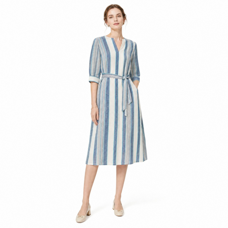 2 yardas de tela transpirable  - Linen Shirt Breathable reseña y precio