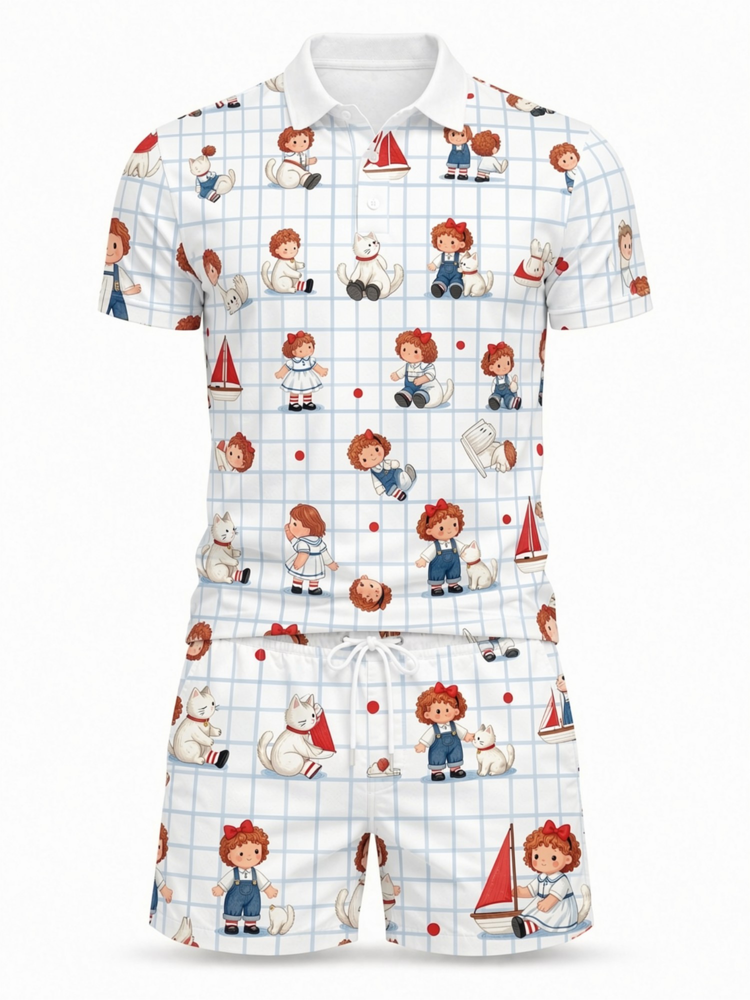 Conjunto de Camiseta Polo de M - Resort Shirt Floral reseña y precio